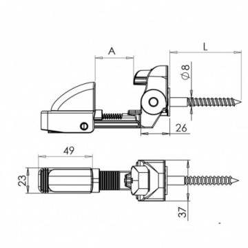 FERMAPERSIANA TORBEL AUTOMATICO NYLON ACA T1 40/62 T65 3095S89I