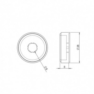 RONDELLA DI SPESSORE TORBEL 3096C06