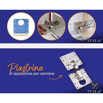 PIASTRE RIPARAZIONE PER...